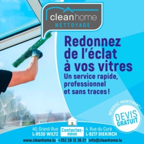 Nettoyage de vitres