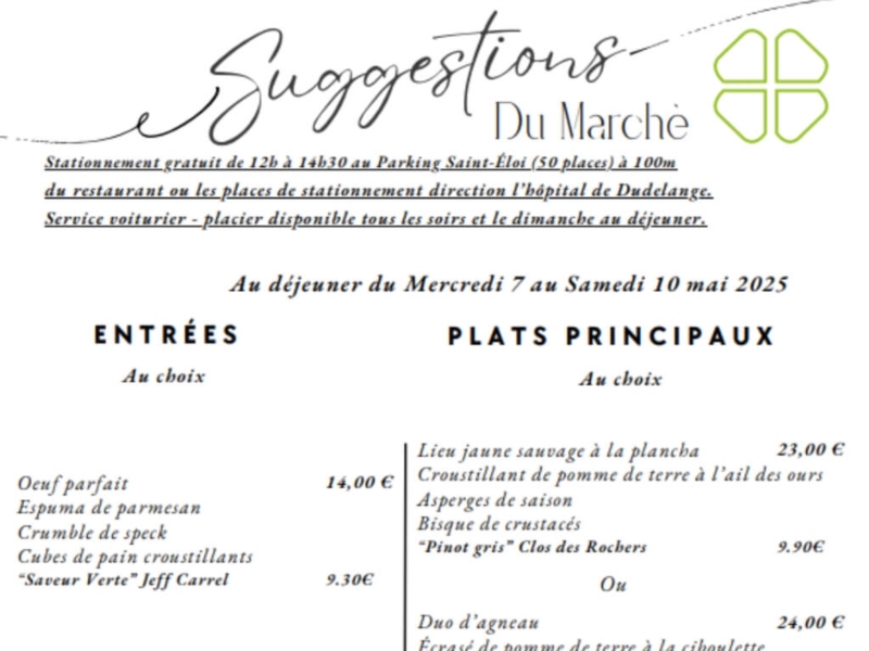Suggestions du marché