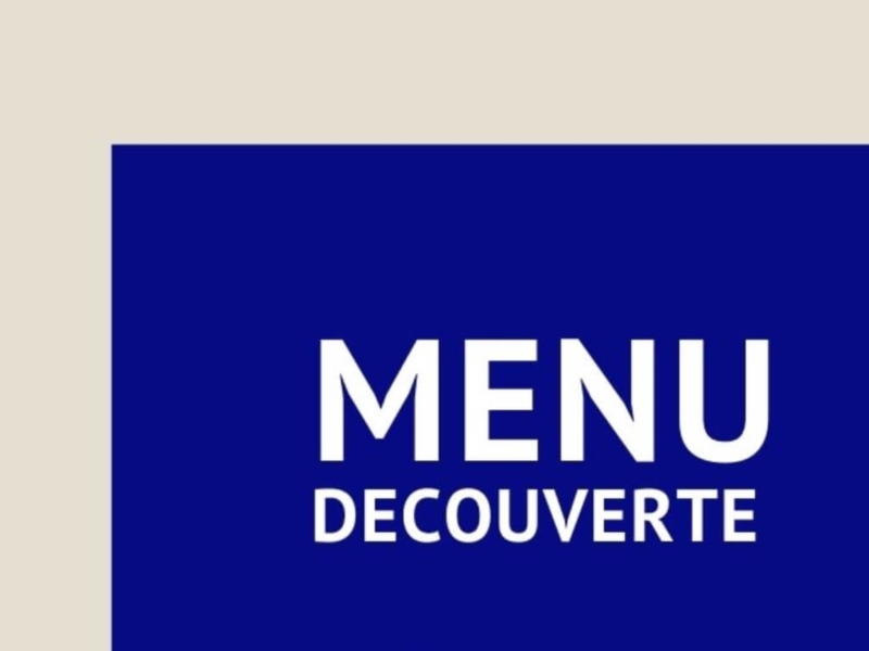 Menu Découverte
