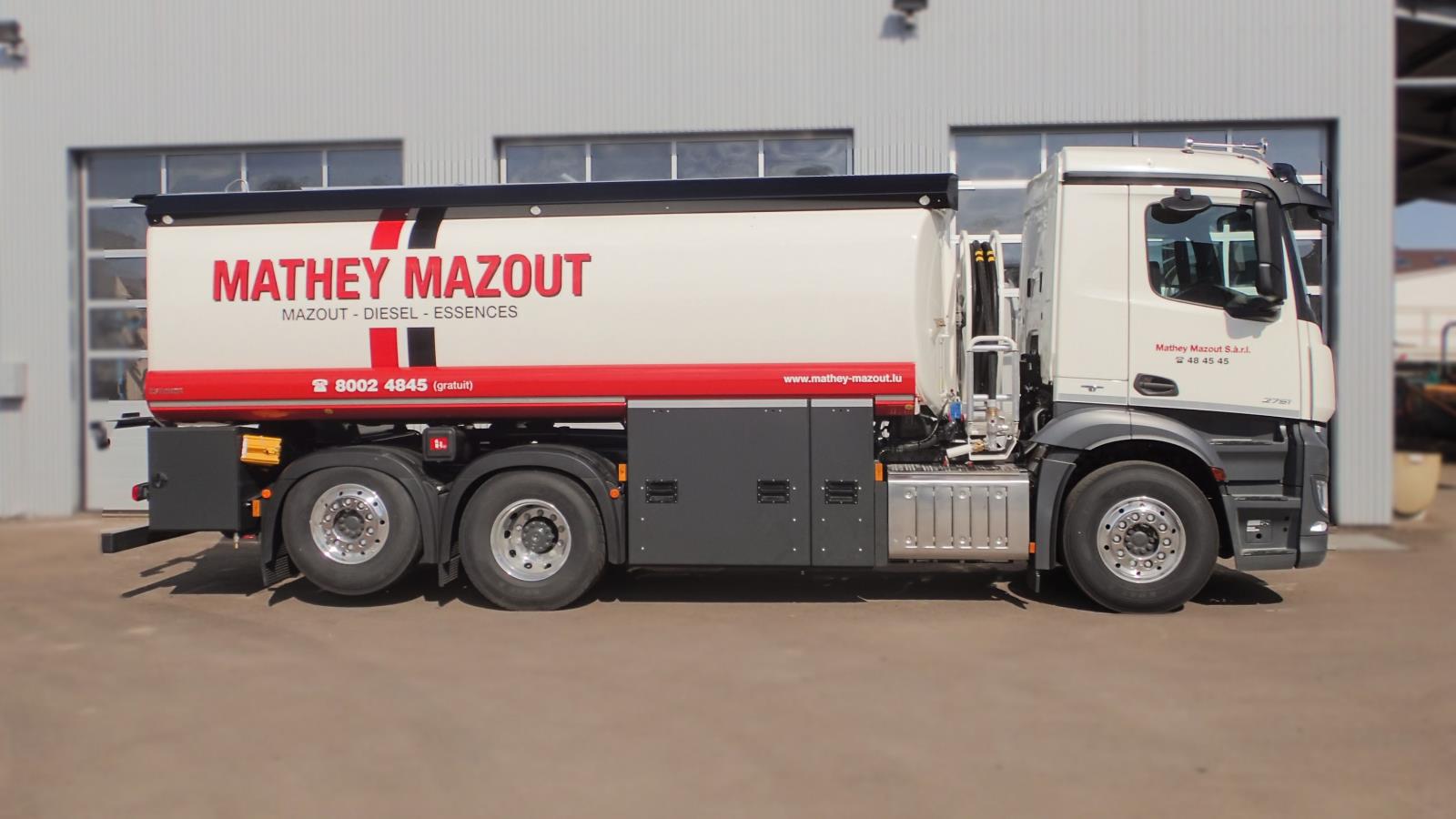 Mazout Mathey Transport, Mazout et combustible Editus