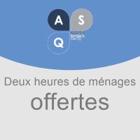 2 heures de nettoyage offertes