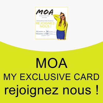MOA my exclusive card