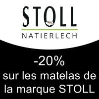-20% sur les matelas de la marque STOLL